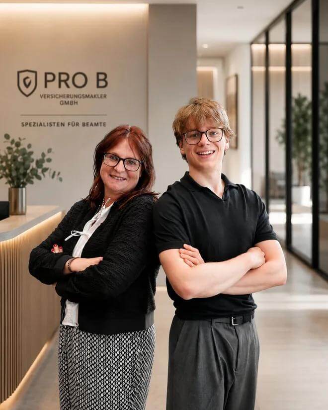 Stefanie Hein und Joris Hein, Versicherungsmakler bei Pro B Versicherungsmakler in der Behrener Straße 9 in Saarbrücken
